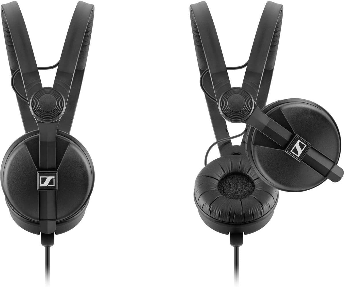 Sennheiser Professional HD 25 PLUS On-Ear Monitor Headphones,Black