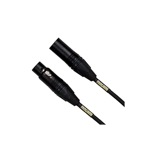 Mogami Gold STUDIO-06 XLR Microphone Cable, XLR-Female to XLR-Male, 3-Pin, Gold Contacts, Straight Connectors, 6 Foot