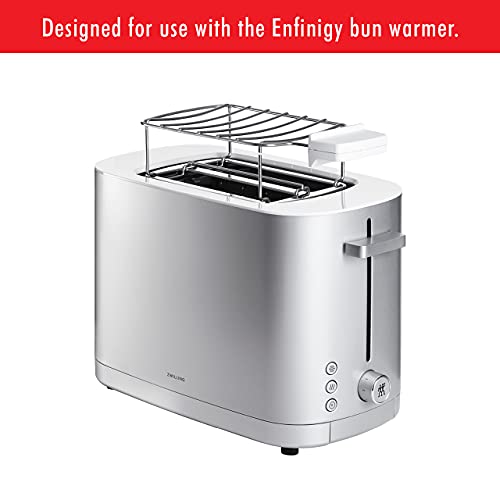 Zwilling Enfinigy 2 Slice Toaster with Extra Wide 1.5" Slots for Bagels