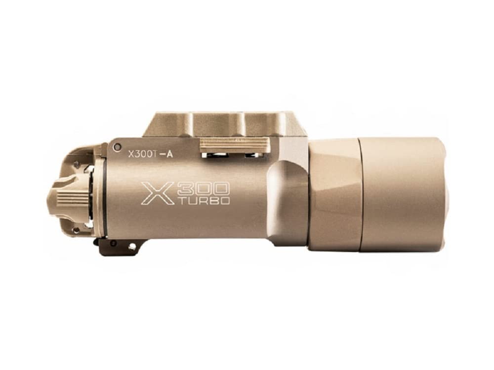 SureFire X300T-A Turbo High-Candela LED Handgun WeaponLight, Tan