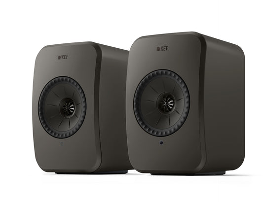 KEF LSXII LT Powered Speakers with HDMI, Apple AirPlay 2, Chromecast Built-In, Wi-Fi, and Bluetooth (Pair)