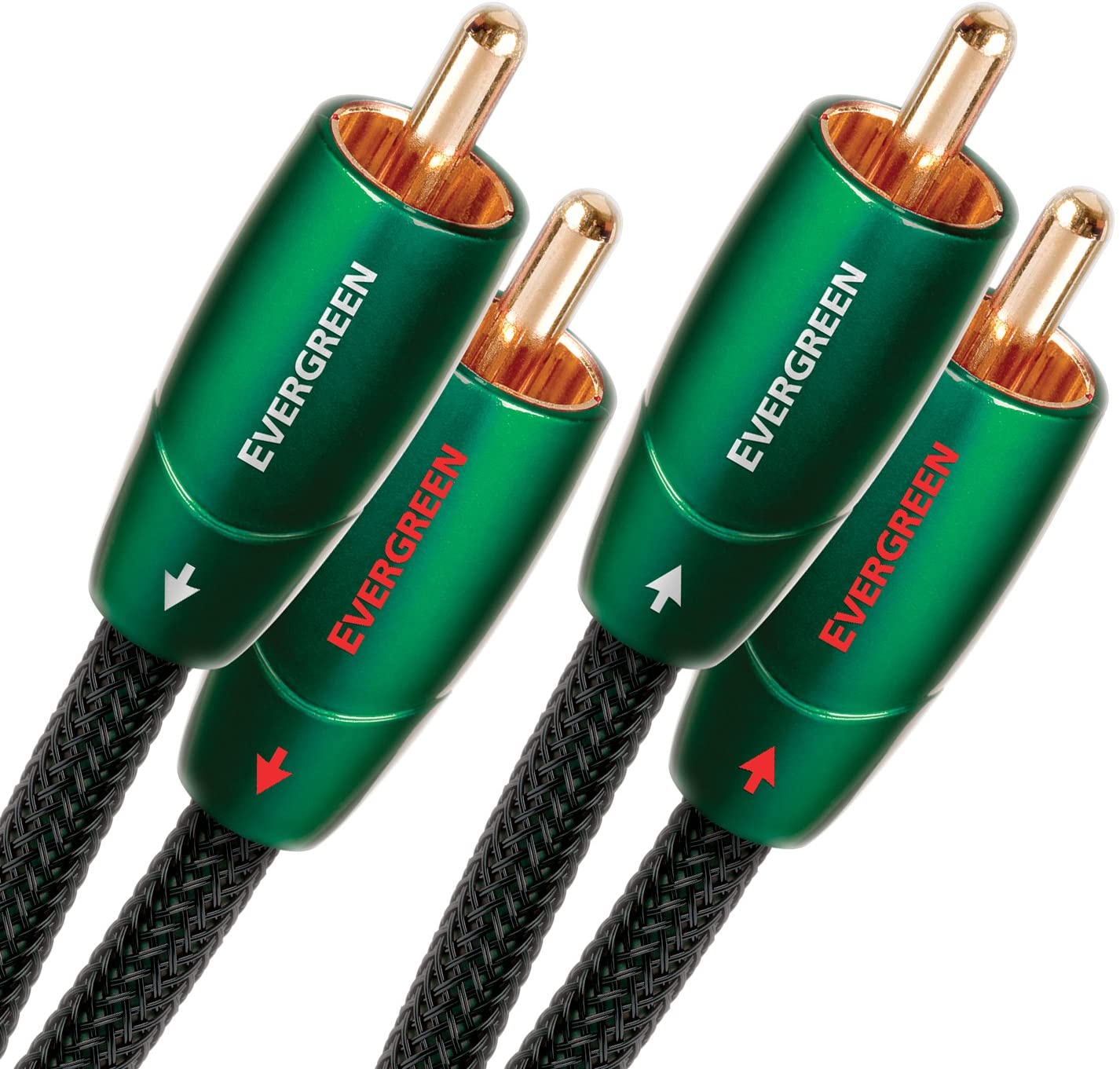 AudioQuest Evergreen RCA Male to RCA Male Cable - 1.97 ft. (.6m)