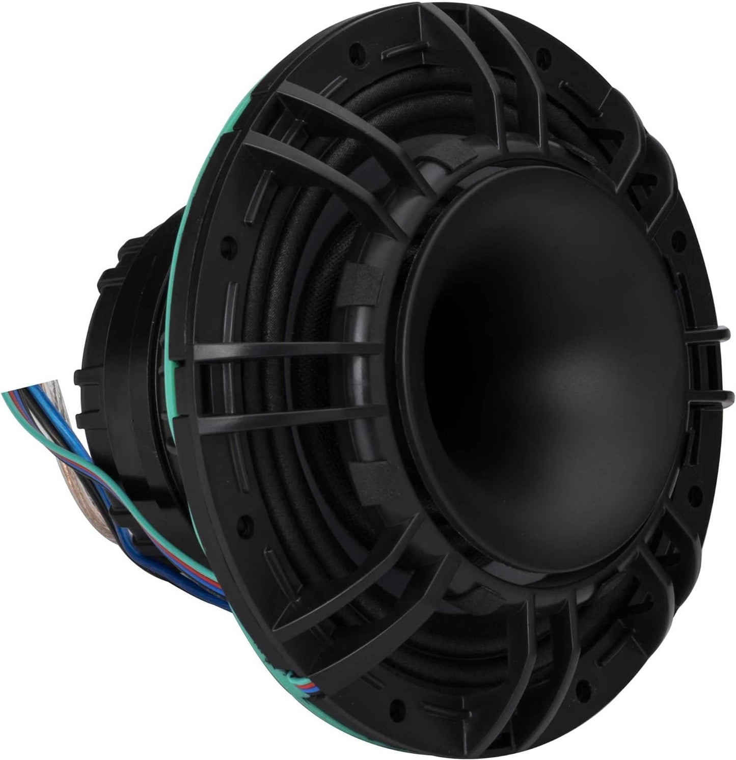 Kicker 48KMXL654 6.5" 4-Ohm RGB-LED KMXL Horn-Loaded Marine Coaxial Speakers (Pair)