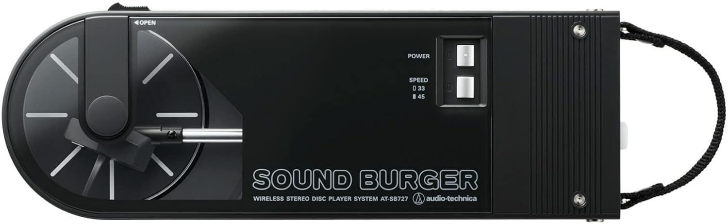 Audio-Technica AT-SB727 Sound Burger Portable Bluetooth Turntable ...