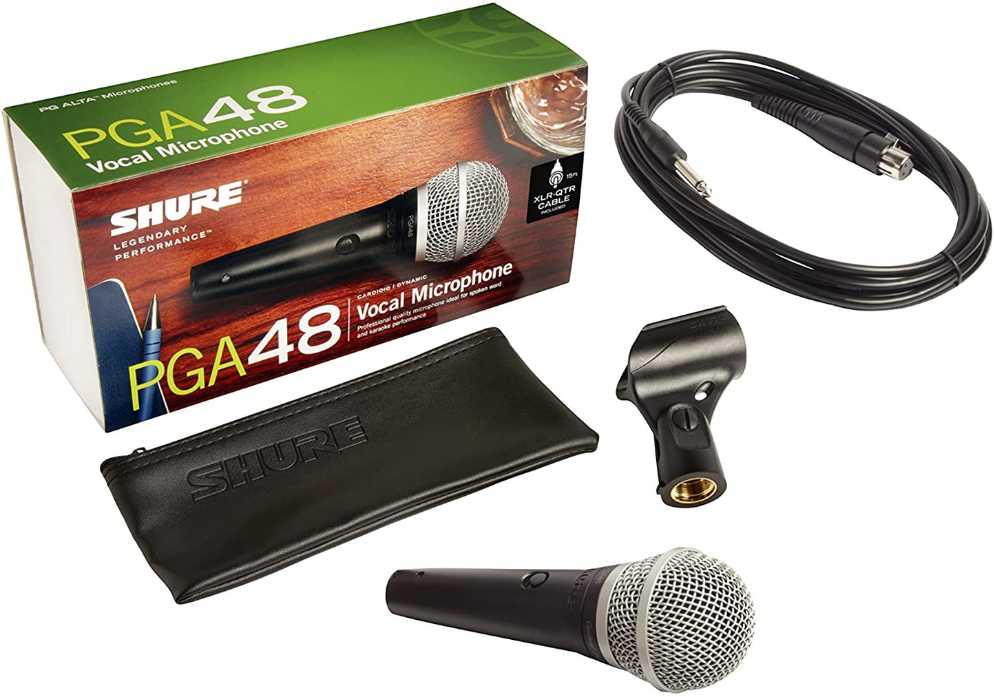 Shure PGA48-QTR Cardioid Dynamic Vocal Microphone