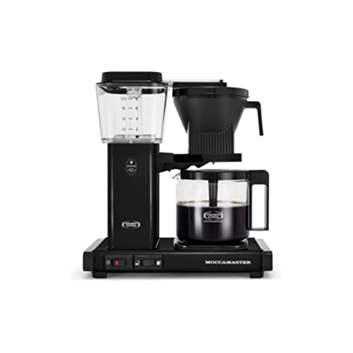 Moccamaster 53937 KBGV 10-Cup Coffee Maker Black, 40 Ounce, 1.25l