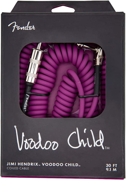 Fender Jimi Hendrix Voodoo Child Cable 30 ft. Purple