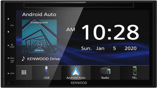 Kenwood DDX57S 6.8" Digital Media Receiver with Apple CarPlay and Android Auto (Open Box)