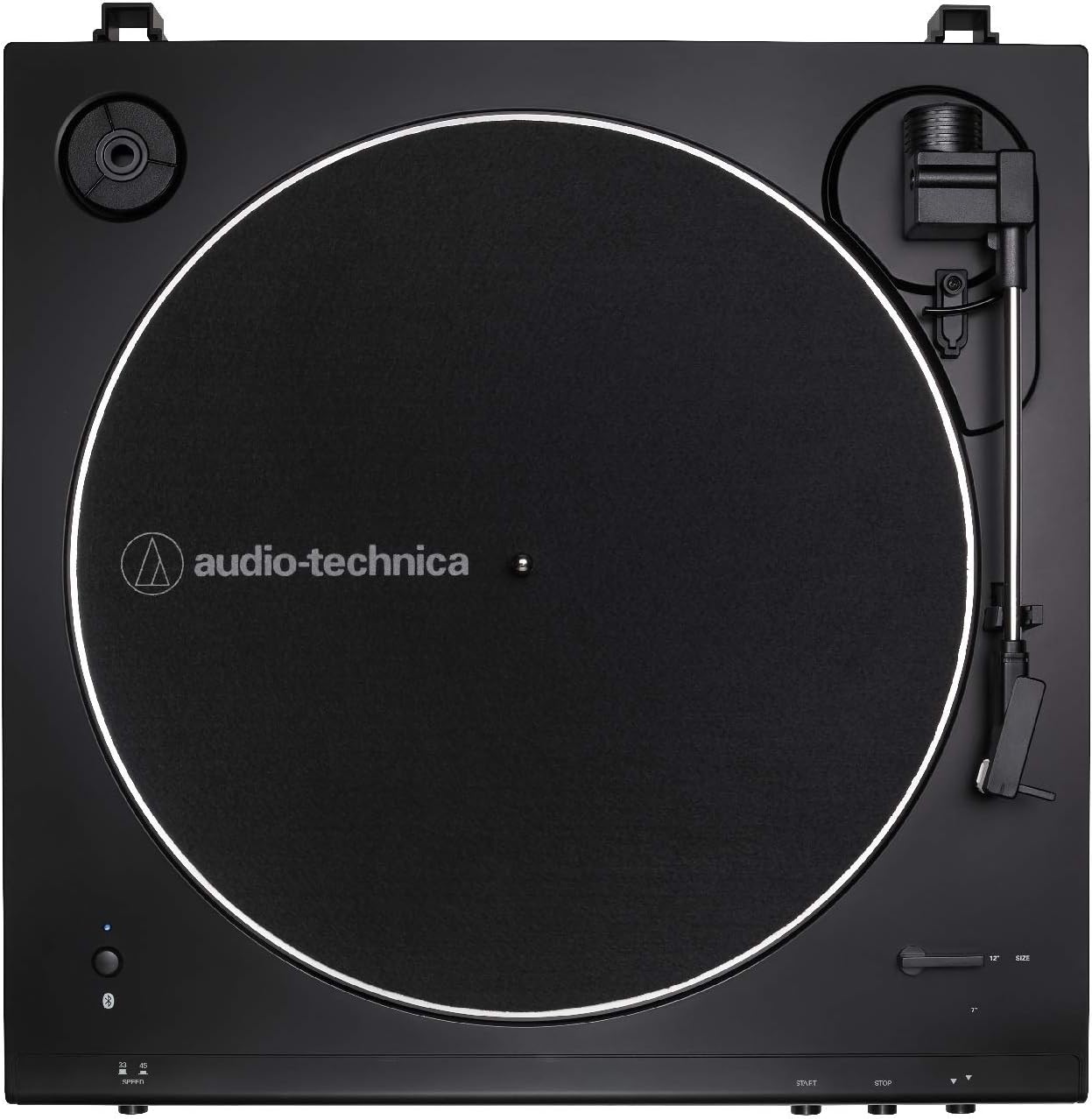 Audio-Technica AT-LP60XBT-BK Turntable (Black) with  Kanto TUK Matte Black Powered Speakers - Bundle -  - electronicsexpo.com