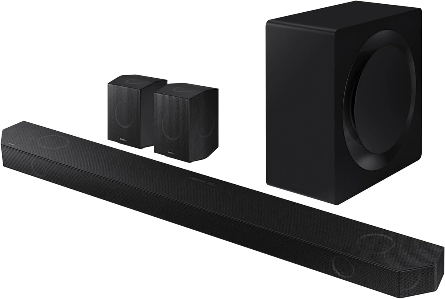 Samsung HW-Q990D Powered 11.1.4-Channel Sound Bar System with Wi-Fi, Apple AirPlay 2, Dolby Atmos, and DTS:X