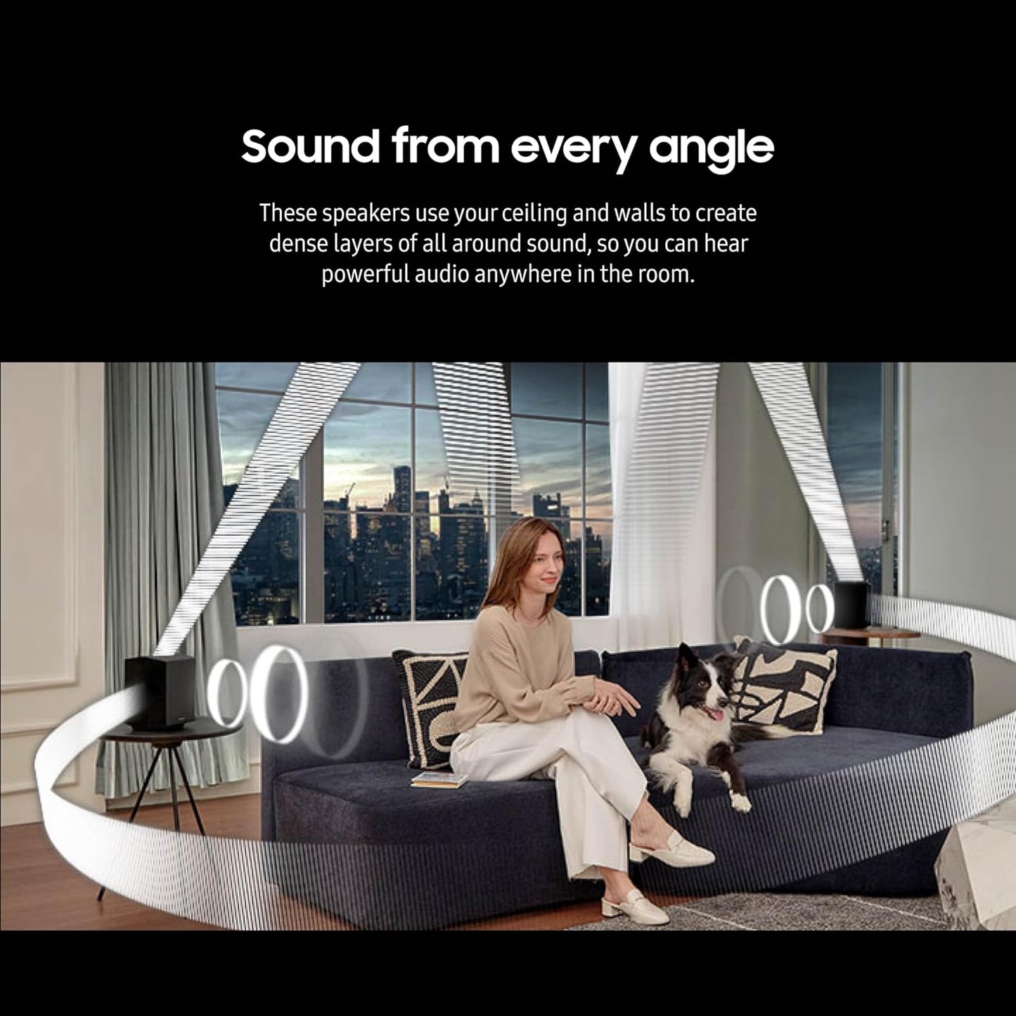 Samsung HW-Q990D Powered 11.1.4-Channel Sound Bar System with Wi-Fi, Apple AirPlay 2, Dolby Atmos, and DTS:X