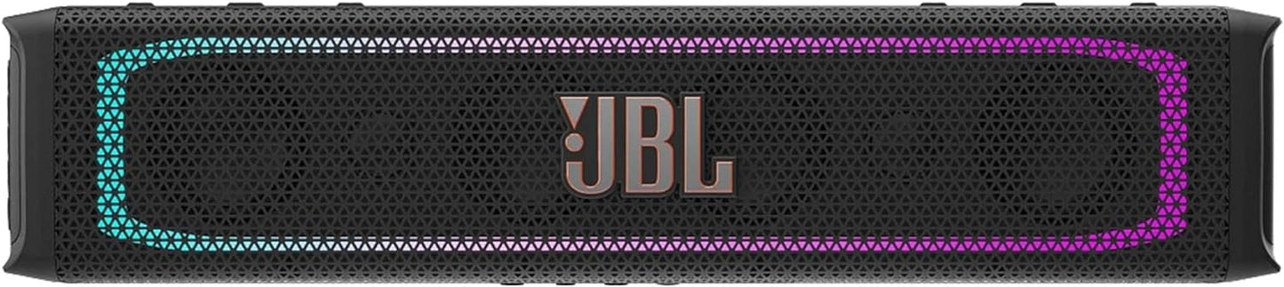 JBL RallyBar - 21" Bluetooth Universal Outdoor Vehicle Soundbar with Built-in 150w RMS Amplifier, LED Lights, IP66 Water & Dust Resistant, Black