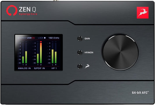 Antelope Audio Zen Q Synergy Core 14x10 Bus-Powered USB-C Audio Interface with Onboard Real-Time Effects