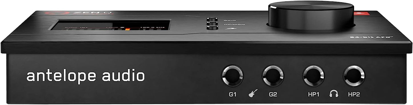 Antelope Audio Zen Q Synergy Core 14x10 Bus-Powered USB-C Audio Interface with Onboard Real-Time Effects