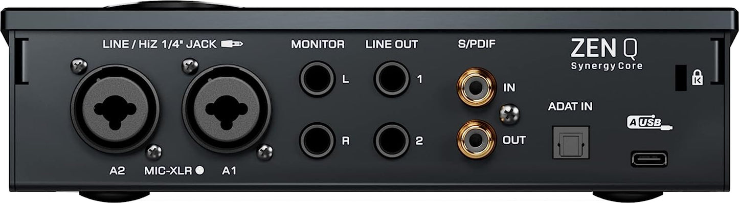 Antelope Audio Zen Q Synergy Core 14x10 Bus-Powered USB-C Audio Interface with Onboard Real-Time Effects