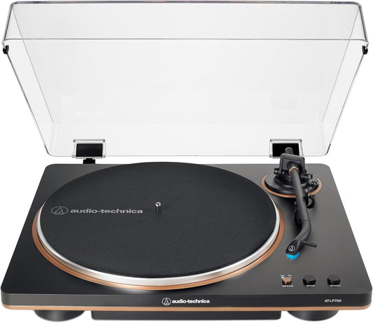 Audio-Technica AT-LP70X-BZ Automatic Turntable (Black/Bronze)