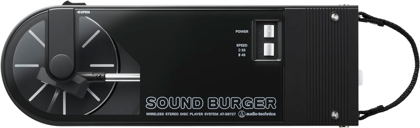 Audio-Technica AT-SB727 Sound Burger Portable Bluetooth Turntable