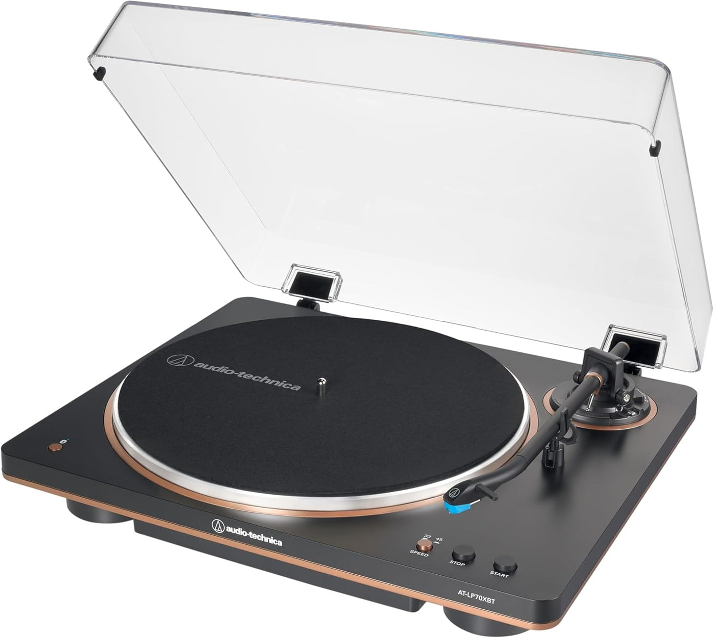 Audio-Technica AT-LP70XBT-BZ Wireless Turntable (Black/Bronze)