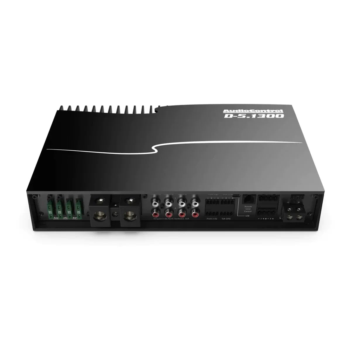 AudioControl D-5.1300 High-Power 5-Channel DSP Matrix Amplifer with Accubass