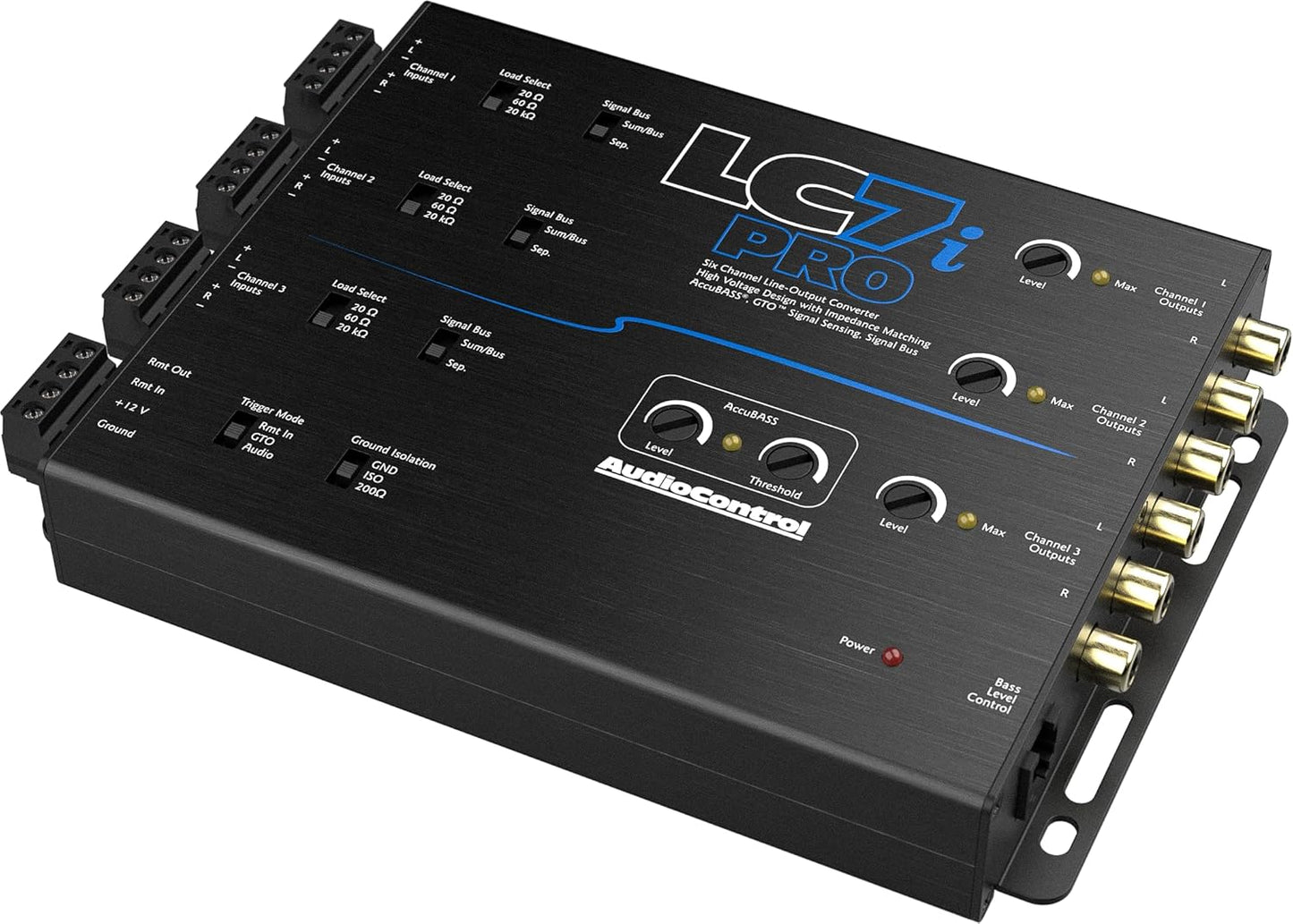 AudioControl LC7iPRO 6-Channel Line Output Converter with AccuBASS