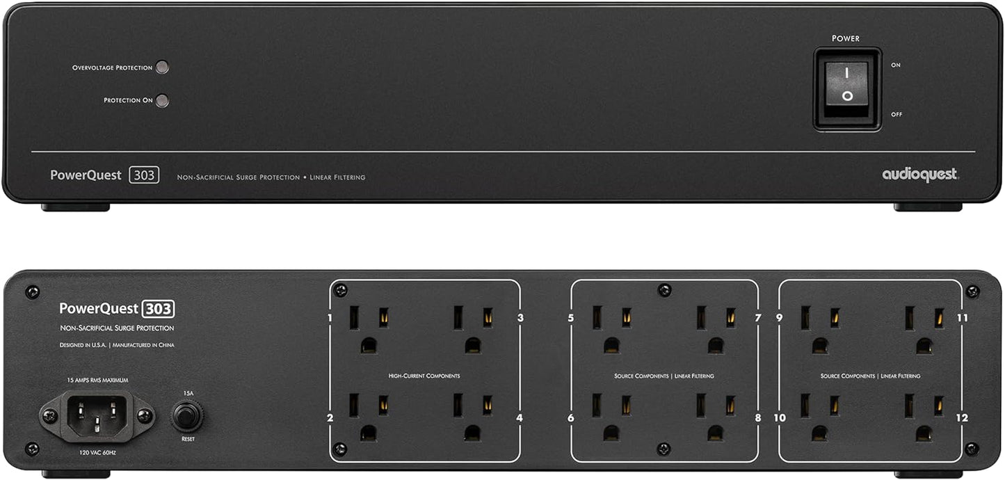 AudioQuest PowerQuest 303 Power Line Conditioner and Surge Protector