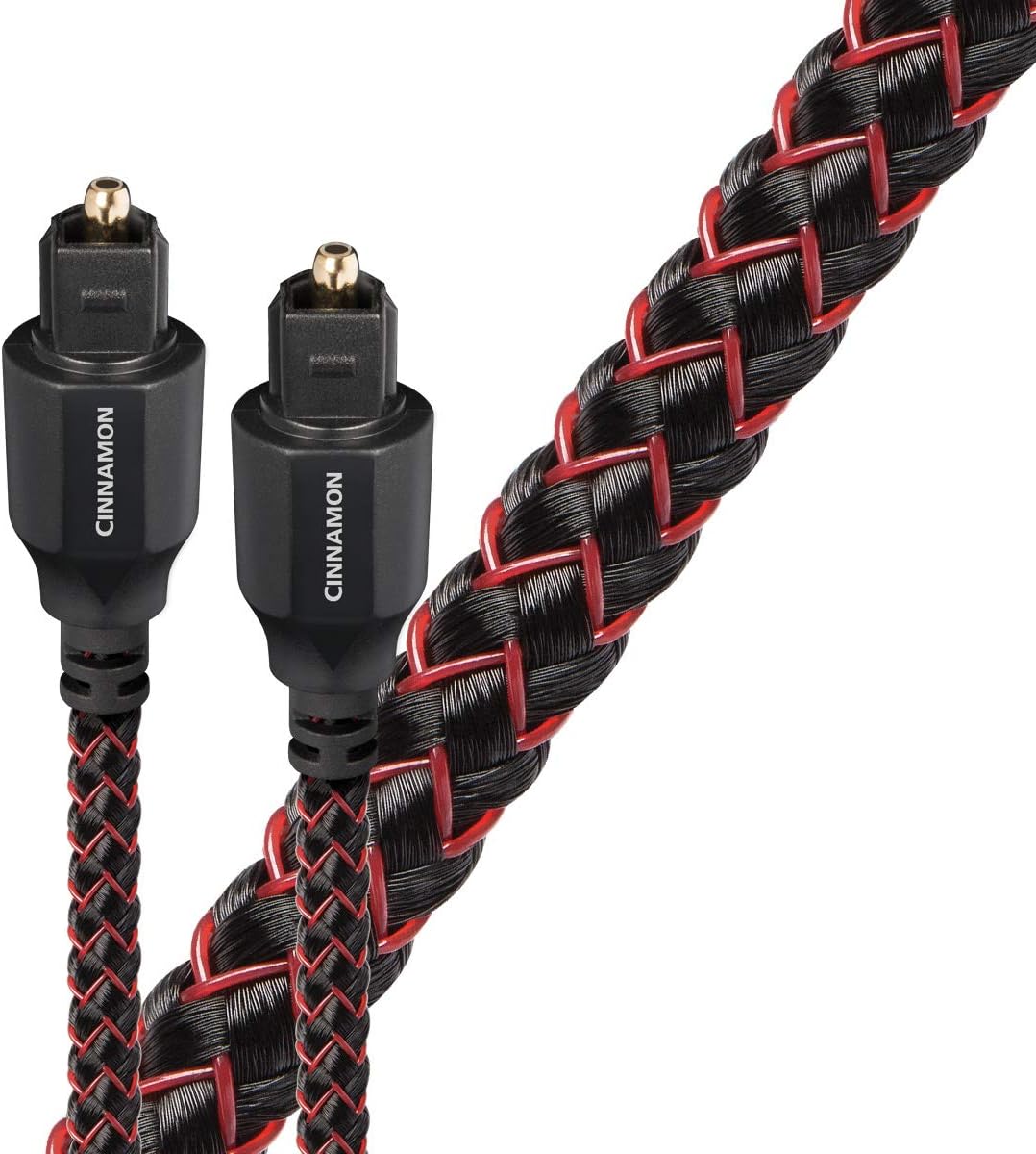 AudioQuest Cinnamon OptiLink Toslink Optical Digital Audio Cable