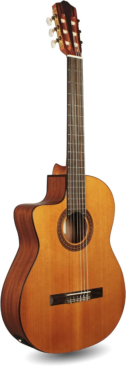 Cordoba C5-CE CD Lefty Cutaway Acoustic-Electric Nylon String Guitar (Iberia Series)