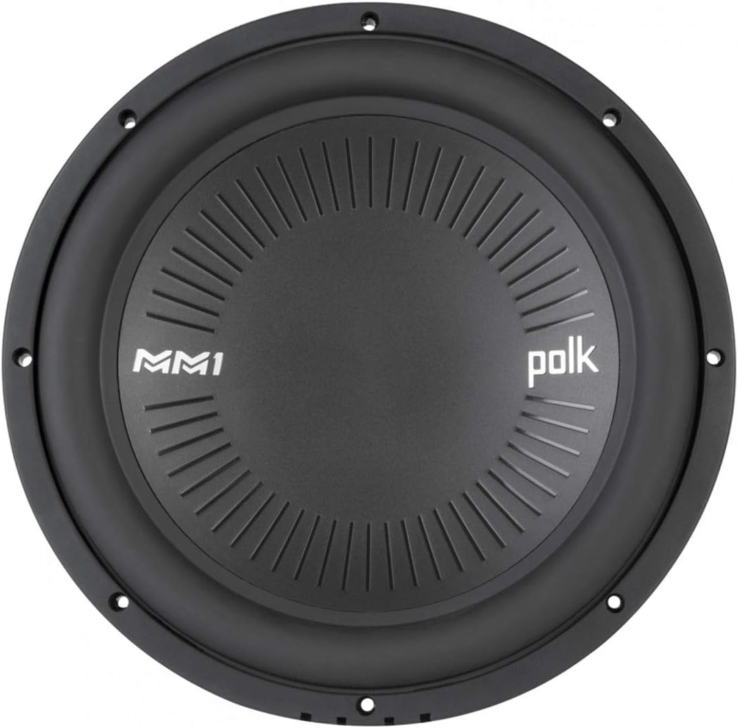 Polk Audio DB1242SVC 1110 Watt 12" Single Voice Coil Marine Car Subwoofer