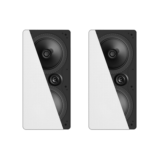 Definitive Technology DI 5.5LCR Disappearing In-Wall Series Dual 5.25" L/C/R Loudspeakers | 2 Speakers | White, Paintable Magnetic Grille | Perfect for Residential or Commercial | 1 Pair of Speakers -  - electronicsexpo.com