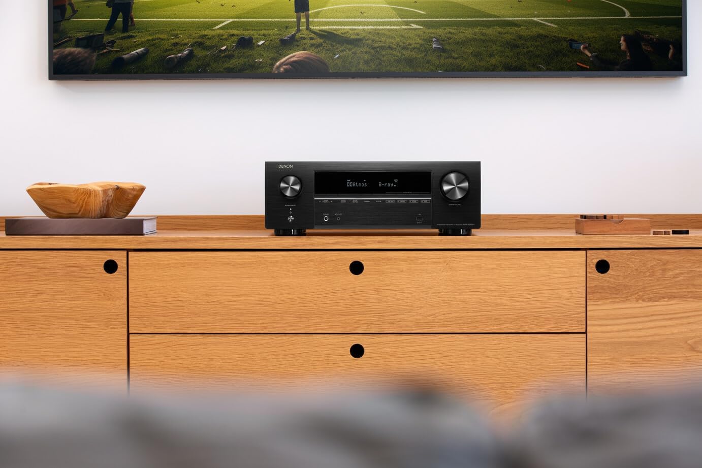 Denon AVR-X1800H 7.2 Channel 8K AV Receiver