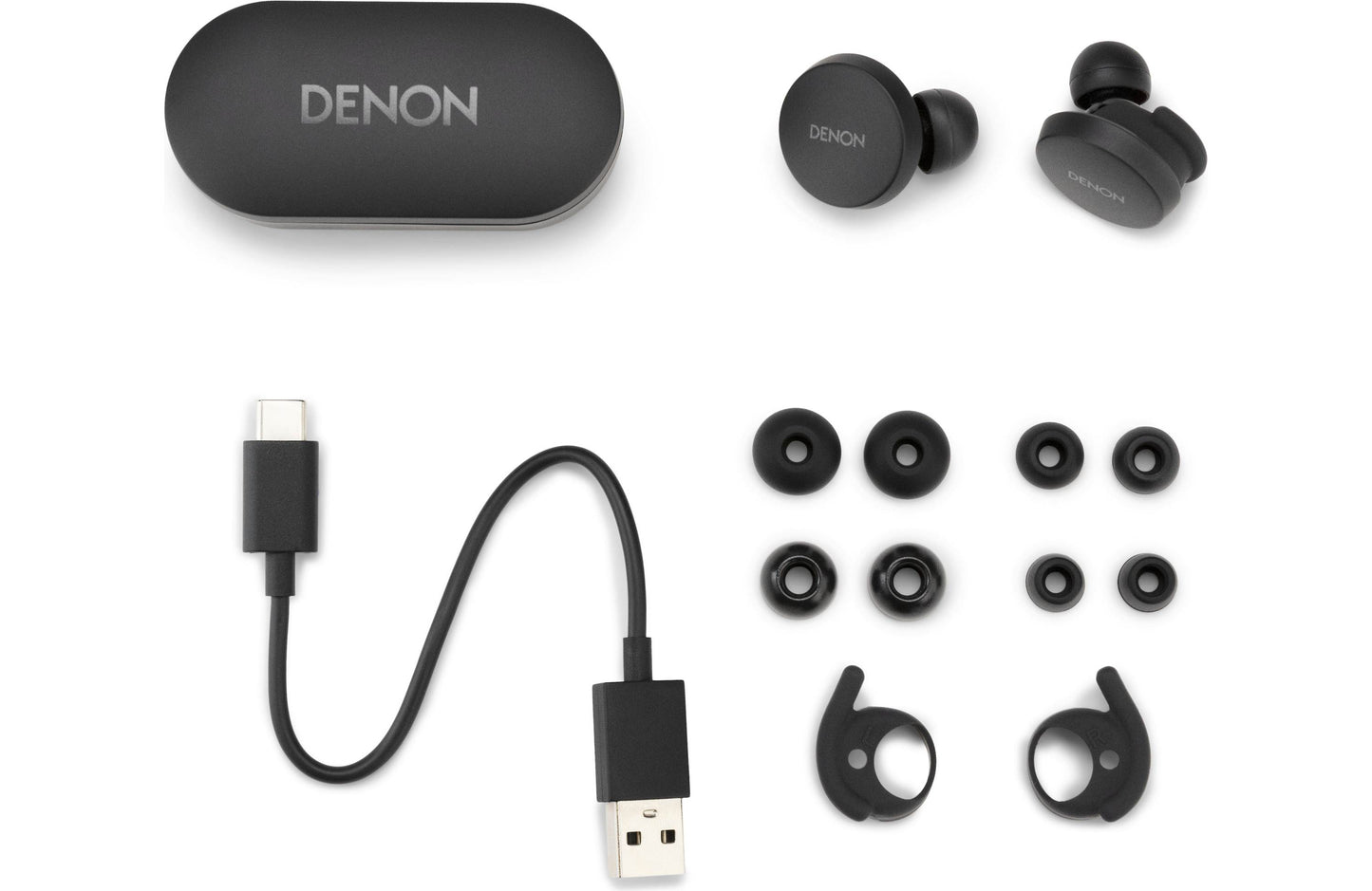 Denon PerL Wireless Noise-Canceling Earbuds with Personalized Sound