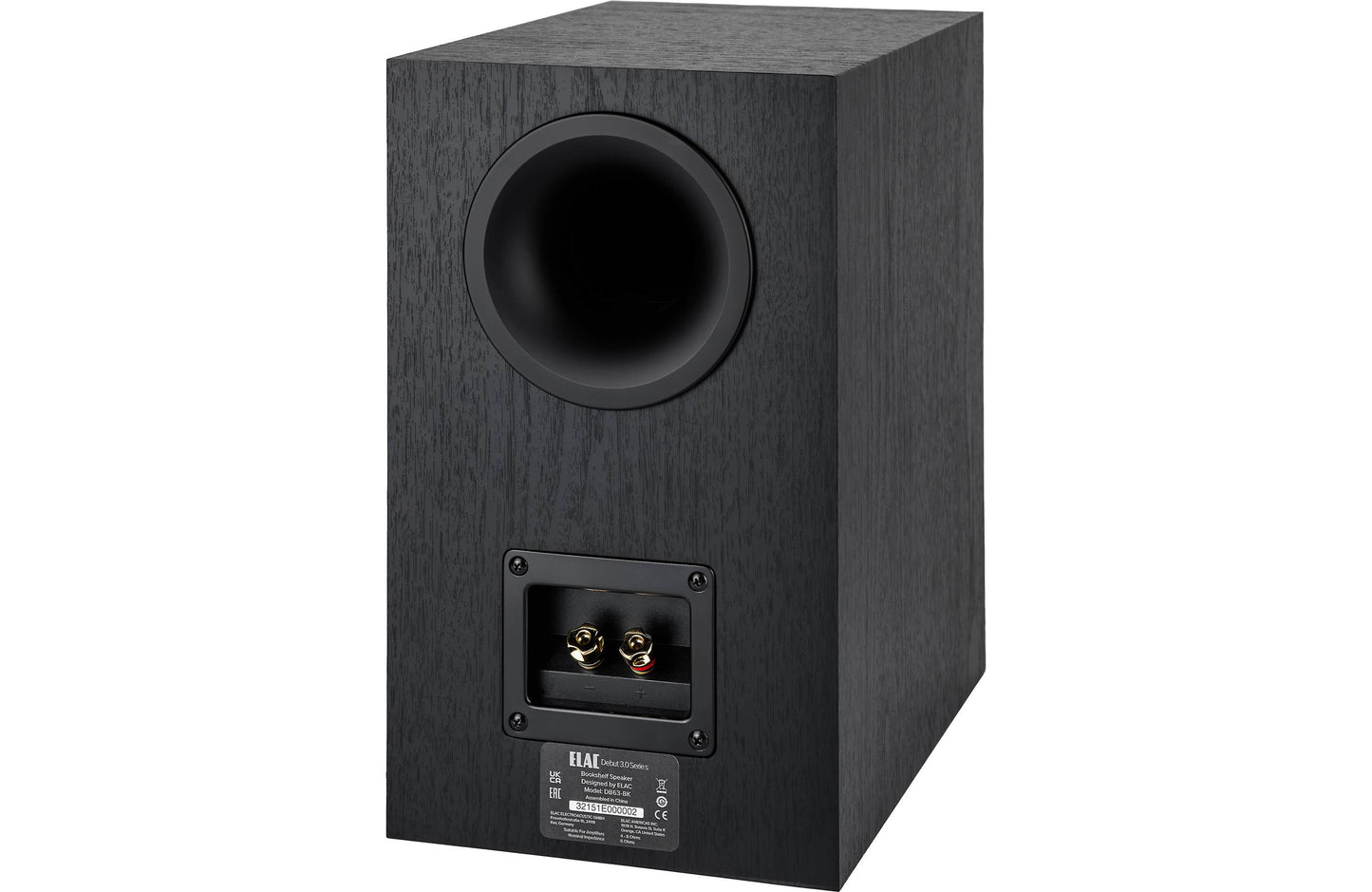 Elac Debut 3.0 DB63-BK Bookshelf Speakers (Pair)