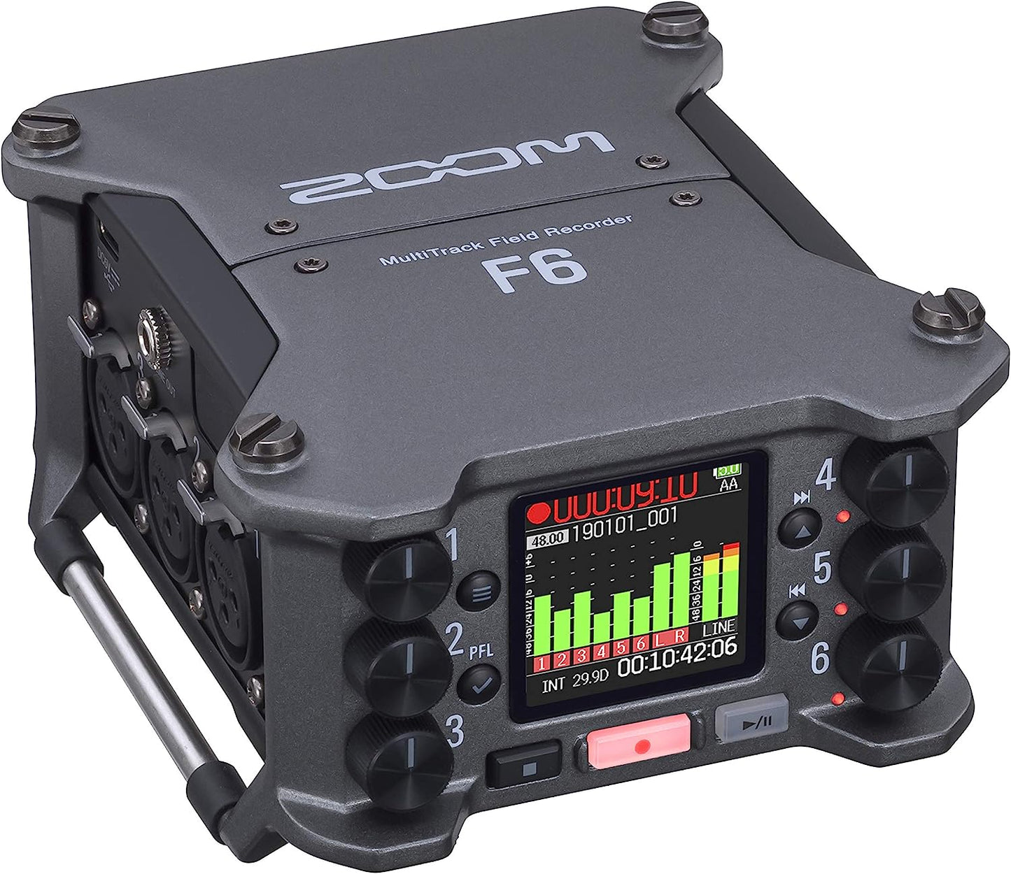 Zoom F6 6-Input 14-Track Multitrack Field Recorder