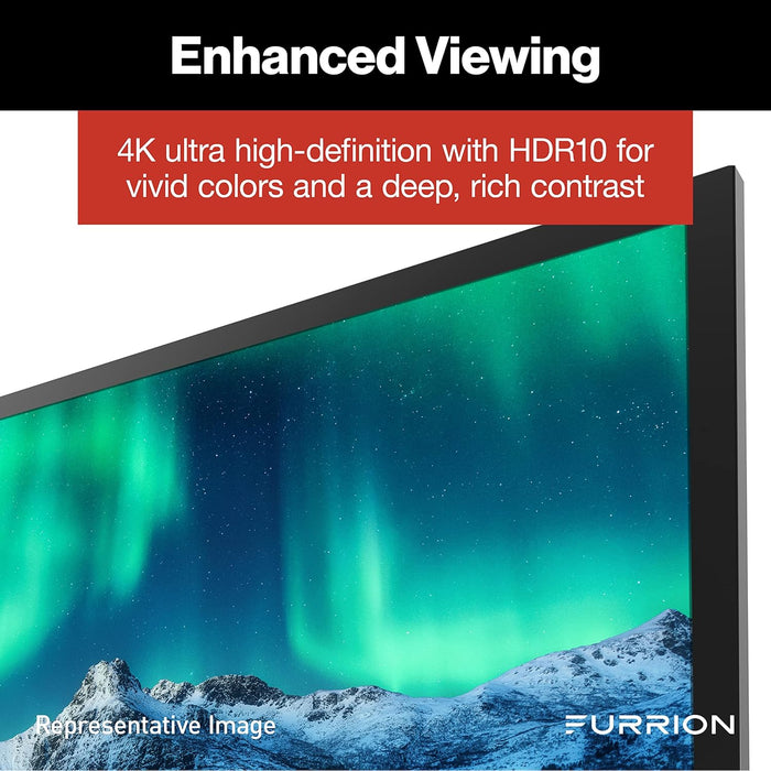 Furrion Aurora FDUF55CSA 55" Full-Shade Outdoor Smart 4K LED UHD TV with HDR