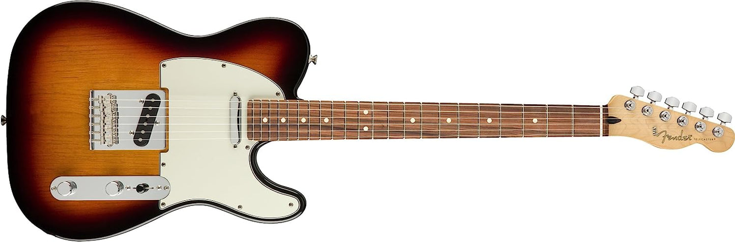 Fender Player Telecaster SS Electric Guitar, 3-Color Sunburst (Pau Ferro Fingerboard)