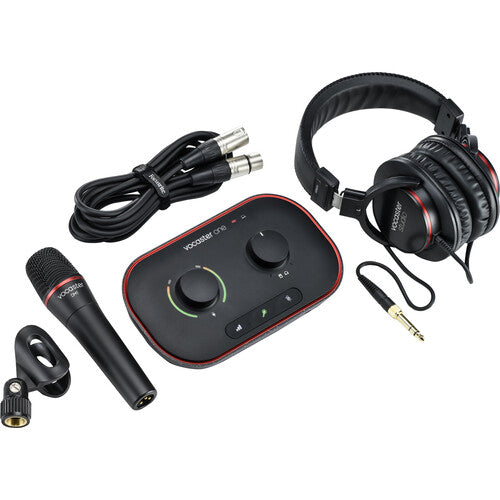 Focusrite Vocaster One Studio 1-Person Podcasting Kit