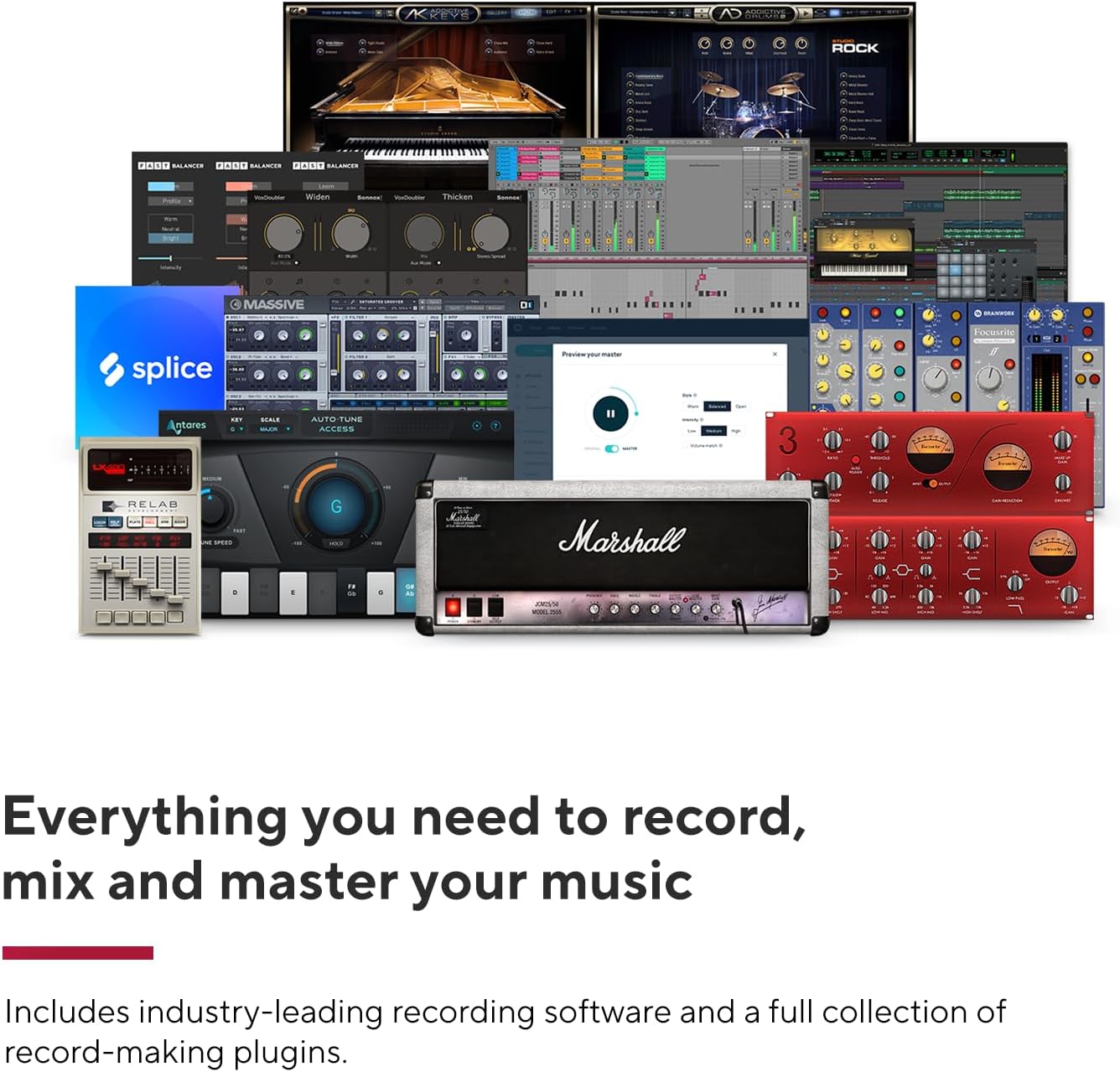 Focusrite Scarlett Solo Studio 4th Gen Recording Bundle