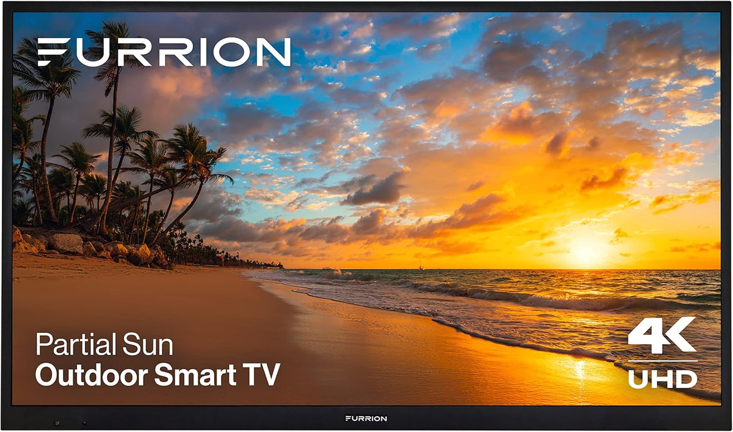 Furrion Aurora FDUP55CSA 55" Partial-Sun Outdoor Smart 4K LED UHD TV with HDR
