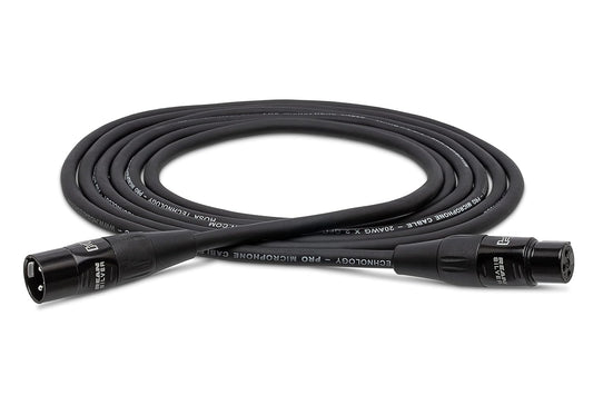 HOSA HMIC Pro Microphone Cables REAN XLR3F to XLRM (50 Feet)