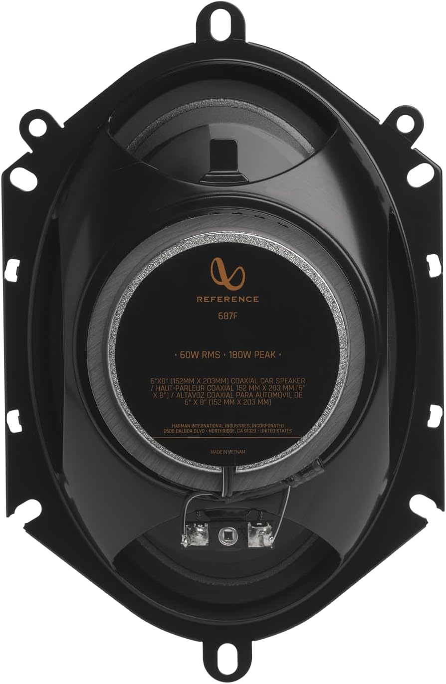 Infinity Reference REF687F Reference Series 6"x8" 2-Way Car Speakers (Pair)