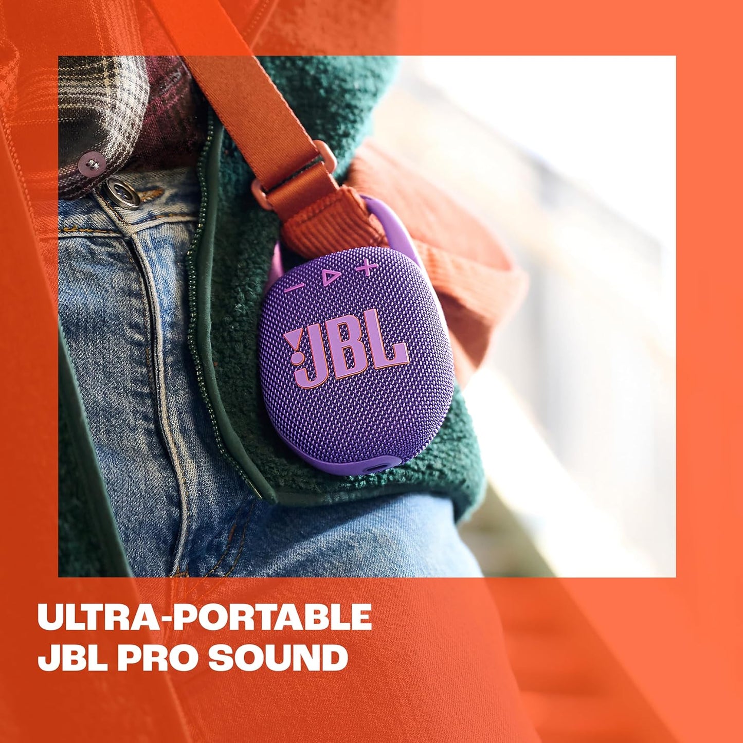 JBL Clip 5 Ultra-Portable, Waterproof & Dustproof Bluetooth Speaker