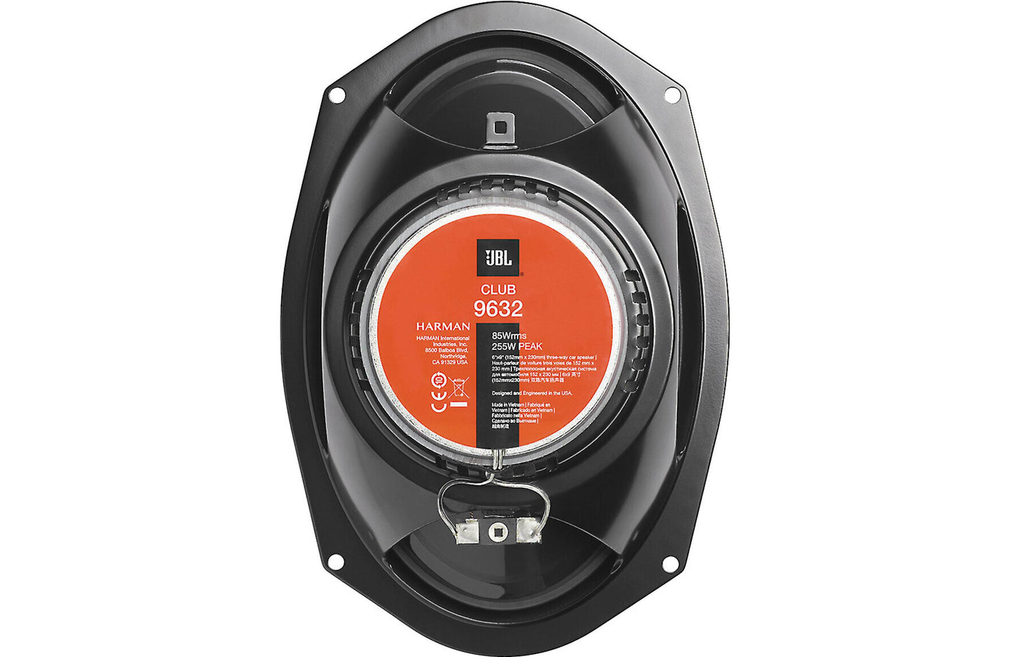 JBL Club 9632 Club Series 6"x9" 3-Way Car Speakers (Pair)