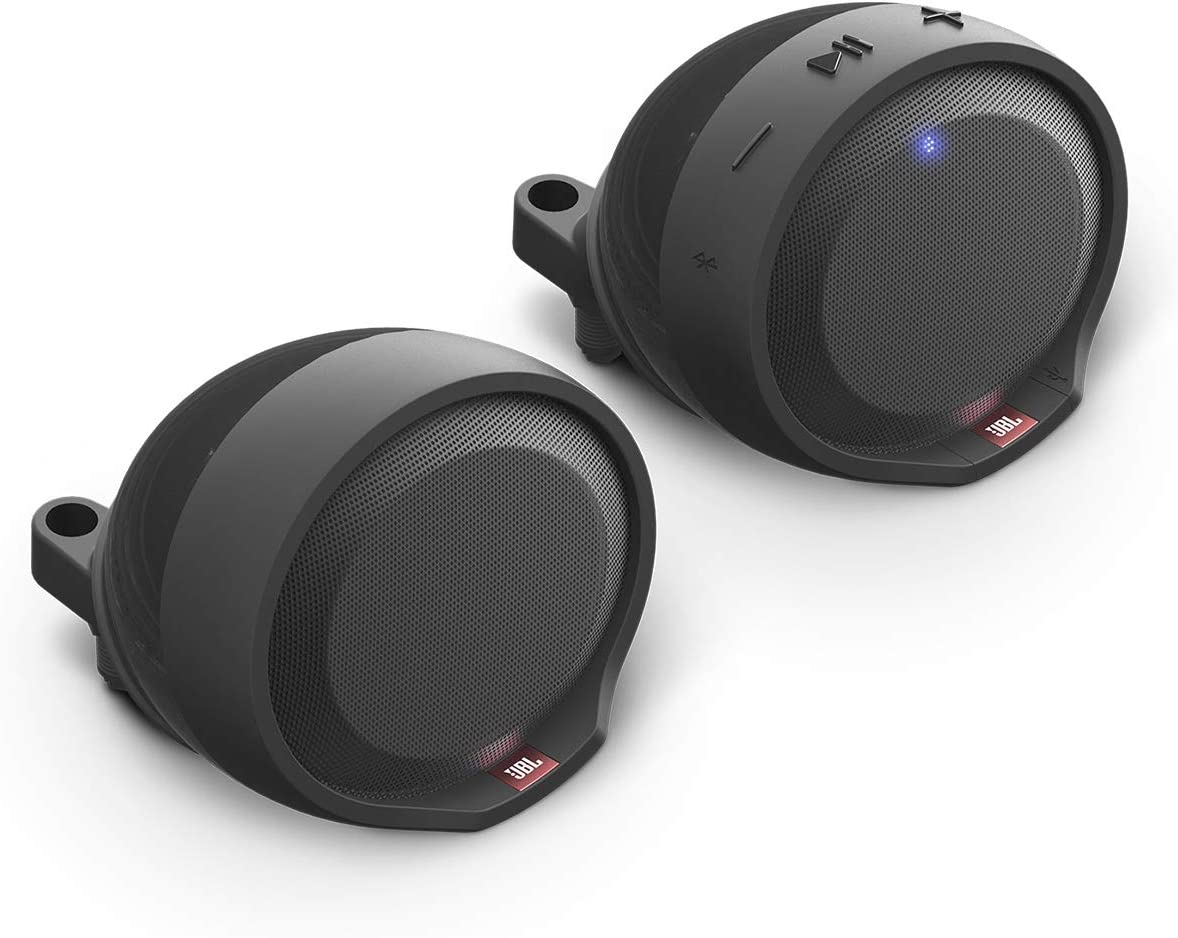 JBL Cruise Handlebar-Mount Bluetooth Speaker Pods for Motorcycles and Scooters