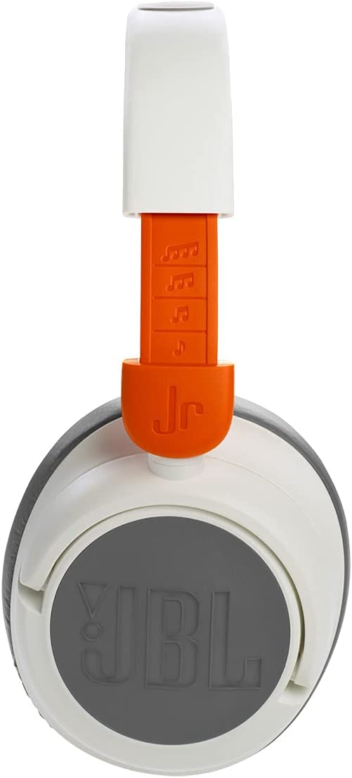 JBL JR460NC Wireless Over-Ear Noise Canceling Kids Headphones (White)