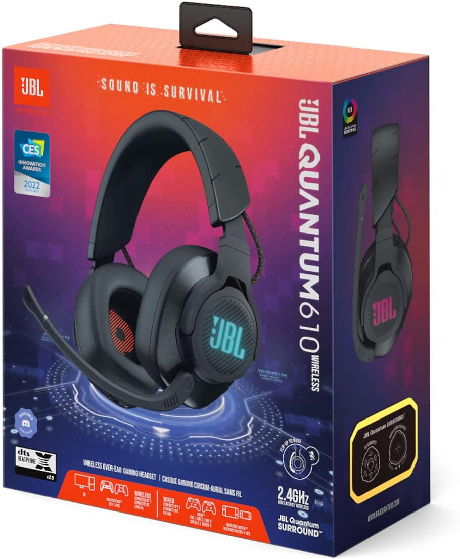 JBL Quantum 610 Wireless Over-Ear Gaming Headset