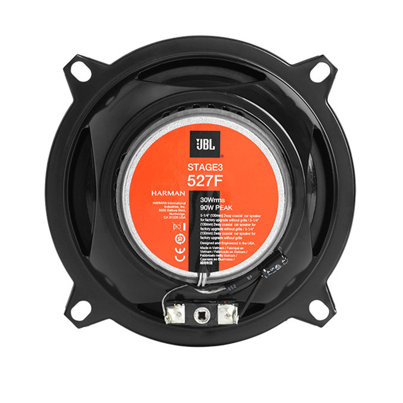 JBL Stage 3527F 5.25” Two-Way Car Audio Speaker (No Grill)