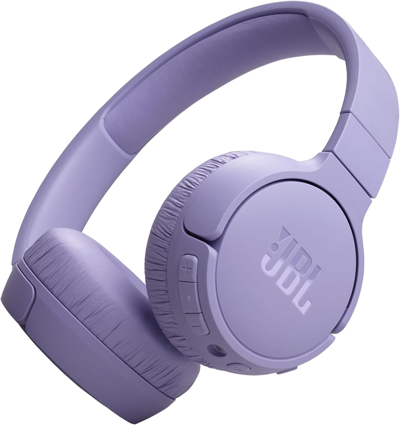 JBL Tune 670NC Adaptive Noise Cancelling with Smart Ambient Wireless On-Ear Headphones Purple (Certified Refurbished)