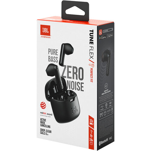 JBL Tune Flex True Wireless Noise-Cancelling Earbuds 