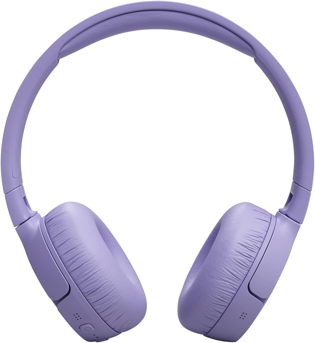 JBL Tune 670NC Adaptive Noise Cancelling with Smart Ambient Wireless On-Ear Headphones Purple (Certified Refurbished)