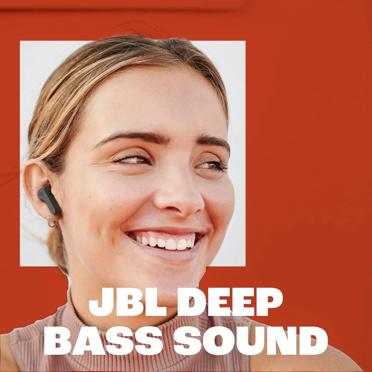 JBL Vibe Beam True Wireless Deep Bass Sound Earbuds, Bluetooth 5.2, Water & Dust Resistant Mint (Certified Refurbished)